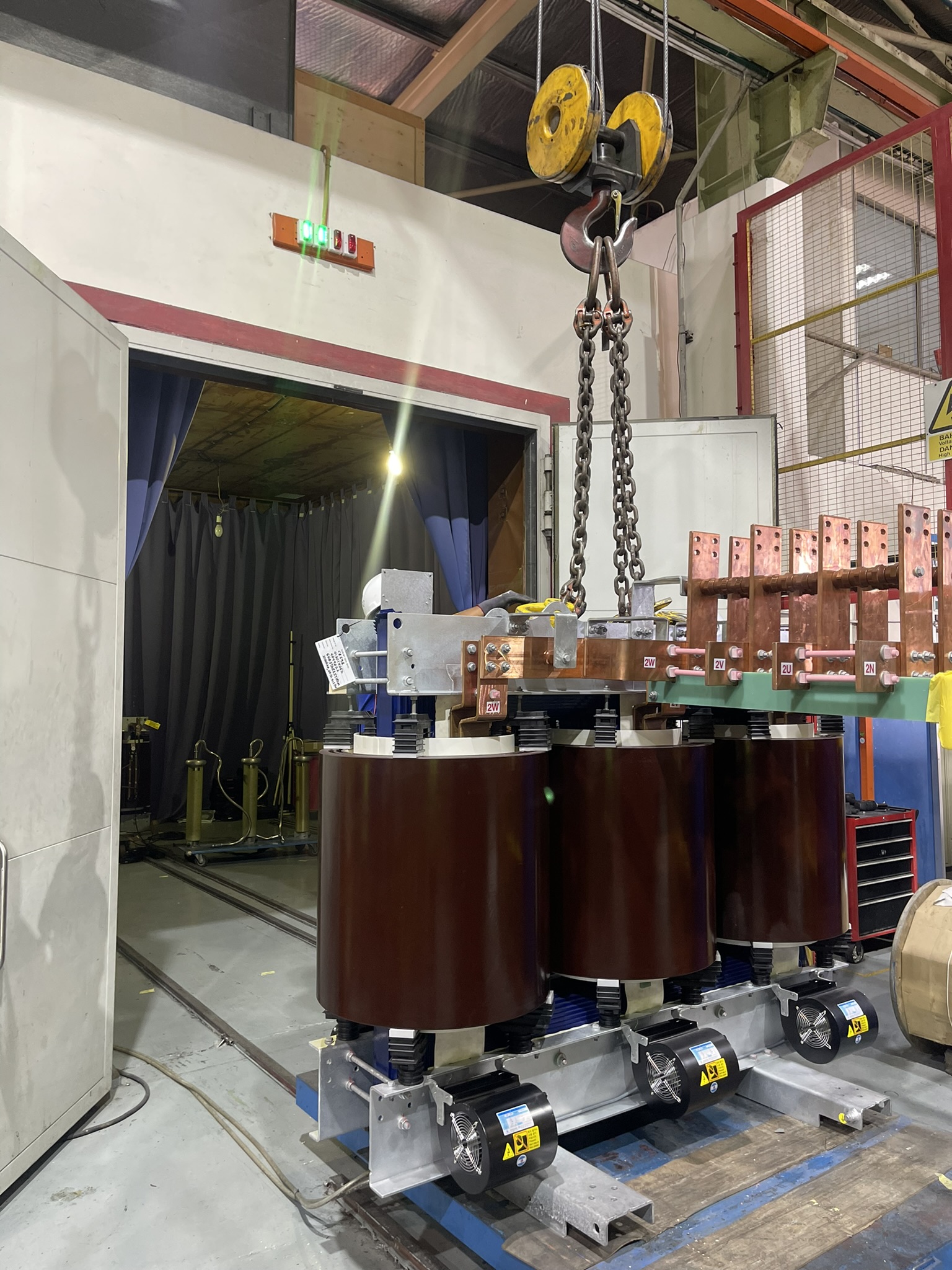 cast resin transformer SGB-SMIT Testing process